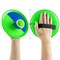 Toss and Catch Ball Set Kids Toys, Beach Toys, Yard Games, Outdoor Toys for Kids Ages 3-12, Upgraded Camping Games Paddle Ball Games for Kids, Adults and Family (Green)